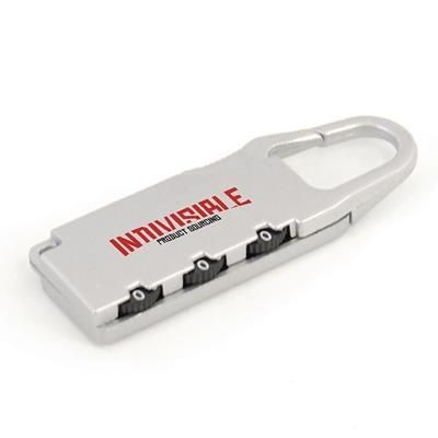 Branded Promotional CANDADO TRAVEL LOCK Lock From Concept Incentives.