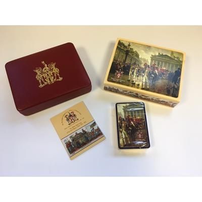 Branded Promotional LUXURY BRIDGE OR POKER SET Playing Cards Pack From Concept Incentives.