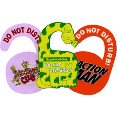 Branded Promotional DOOR KNOBSTER DOOR KNOB HANGER Door Hanger Sign From Concept Incentives.