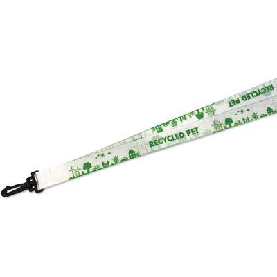 Branded Promotional R-PET HEAT TRANSFER LANYARD Lanyard From Concept Incentives.