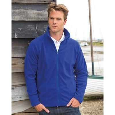 Branded Promotional RESULT CORE MENS MICRON FLEECE JACKET Fleece From Concept Incentives.