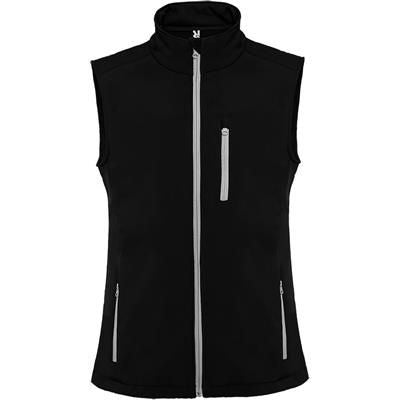 Branded Promotional 2 LAYERS SOFT SHELL VEST Bodywarmer From Concept Incentives.