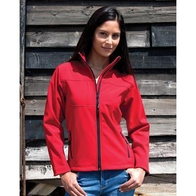 Branded Promotional RESULT LA FEMME SOFT SHELL JACKET Jacket From Concept Incentives.