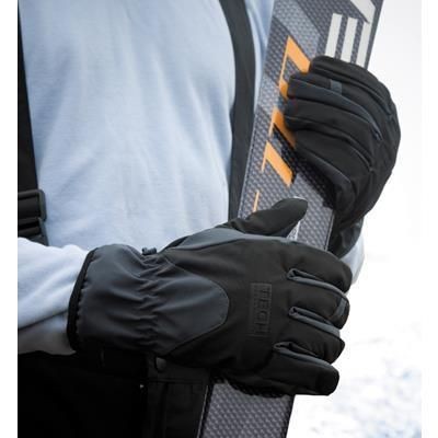 Branded Promotional RESULT TECH PERFORMANCE SPORTS SOFTSHELL GLOVES Gloves From Concept Incentives.