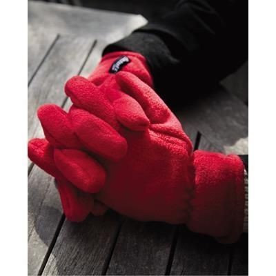 Branded Promotional RESULT ACTIVE FLEECE GLOVES Gloves From Concept Incentives.