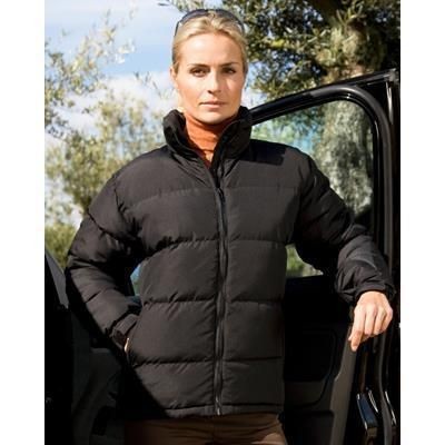 Branded Promotional RESULT URBAN LADIES HOLKHAM DOWN FEEL JACKET Jacket From Concept Incentives.