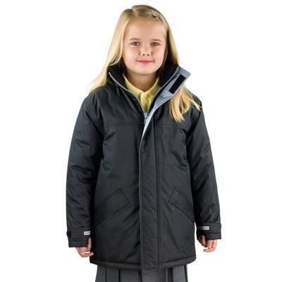 Branded Promotional RESULT CHILDRENS CORE WINTER PARKA JACKET Jacket From Concept Incentives.