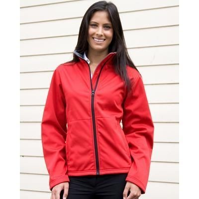 Branded Promotional RESULT CORE LADIES SOFT SHELL JACKET Jacket From Concept Incentives.