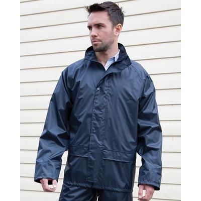 Branded Promotional RESULT CORE STORMDRI OVER JACKET Rain Suit From Concept Incentives.