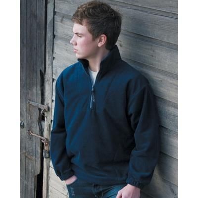 Branded Promotional RESULT CHILDRENS UNLINED ACTIVE QUARTER ZIP FLEECE TOP Fleece From Concept Incentives.