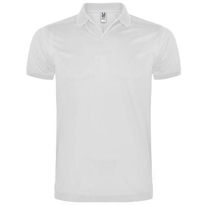 Branded Promotional POLO SHIRT in Technical Microperforated Fabric with 1x1 Knitted Collar Polo Shirt From Concept Incentives.