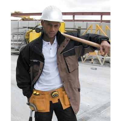 Branded Promotional RESULT WORKGUARD HEAVY DUTY COMBO JACKET Jacket From Concept Incentives.