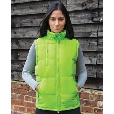 Branded Promotional RESULT ULTRA PADDED BODYWARMER Bodywarmer From Concept Incentives.