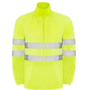 Branded Promotional HIGH VISIBILITY FLEECE JACKET Jacket From Concept Incentives.