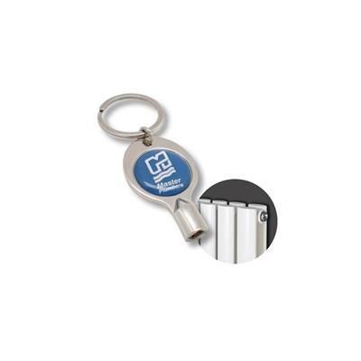 Branded Promotional METAL RADIATOR KEY with Split Ring Fitting Radiator &amp; Meter Box Key From Concept Incentives.