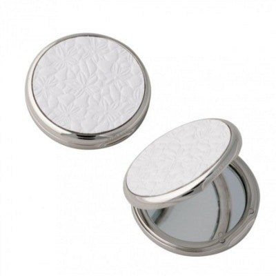 Branded Promotional NINA RICCI NEVE LADIES COMPACT MIRROR Mirror From Concept Incentives.