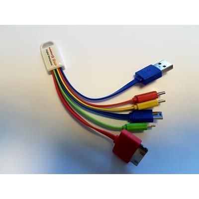 Branded Promotional RAINBOW CABLE Cable From Concept Incentives.