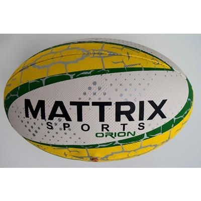 Branded Promotional FULL SIZE 5 MATCH QUALITY RUGBY BALL Rugby Ball From Concept Incentives.