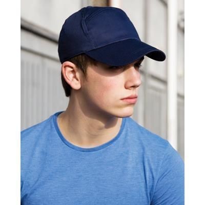 Branded Promotional RESULT ADVERTISING BASEBALL CAP Baseball Cap From Concept Incentives.