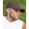 Branded Promotional RESULT PLUSH CONTRAST STITCH BASEBALL CAP Baseball Cap From Concept Incentives.