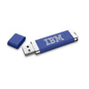 Branded Promotional STYLISH RUBBER USB with Silver Chrome Trim Memory Stick USB From Concept Incentives.