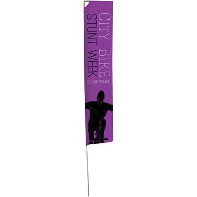 Branded Promotional RECTANGULAR FLAG Flag From Concept Incentives.