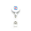 Branded Promotional AIR IMPORTED PAD PRINTED COLOUR BADGE REEL Pull Reel Pass Holder From Concept Incentives.