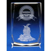 Branded Promotional CRYSTAL GLASS RETAIL PAPERWEIGHT OR AWARD Paperweight From Concept Incentives.