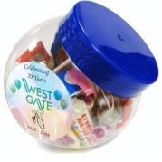 Branded Promotional RETRO STYLE SWEETS JAR Sweets From Concept Incentives.