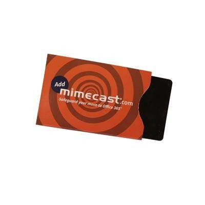 Branded Promotional RFID CARD COVER Credit Card Holder From Concept Incentives.
