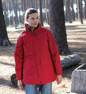 Branded Promotional REGATTA LADIES DARBY II WATERPROOF THERMAL INSULATED JACKET Jacket From Concept Incentives.