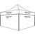 Branded Promotional RHINO GAZEBO KIT 2 Gazebo From Concept Incentives.