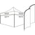 Branded Promotional RHINO GAZEBO KIT 3 Gazebo From Concept Incentives.