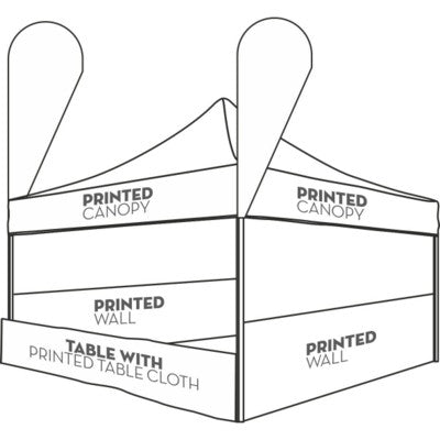 Branded Promotional RHINO GAZEBO KIT 5 Gazebo From Concept Incentives.