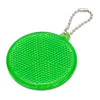 Branded Promotional ROUND HARD REFLECTIVE KEYRING Keyring From Concept Incentives.