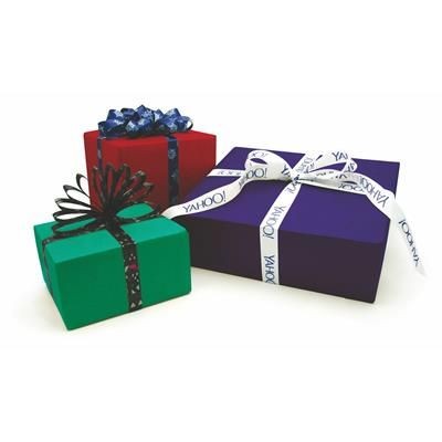 Branded Promotional SUBLIMATED HOLIDAY RIBBON Ribbon From Concept Incentives.