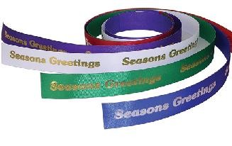 Branded Promotional BESPOKE BRANDED RIBBON Ribbon From Concept Incentives.