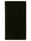Branded Promotional RIO WEEK TO VIEW PORTRAIT POCKET DIARY in Black from Concept Incentives