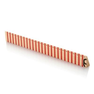 Branded Promotional CASTELLI WOOD RULER Ruler From Concept Incentives.