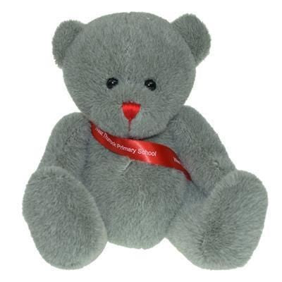 Branded Promotional 20CM RED NOSE BEAR with Sash Soft Toy From Concept Incentives.