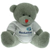 Branded Promotional 20CM RED NOSE BEAR with Tee Shirt Soft Toy From Concept Incentives.