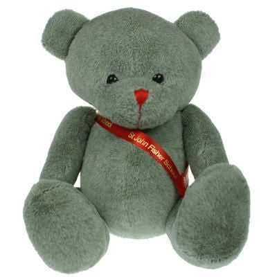 Branded Promotional 25CM RED NOSE BEAR with Sash Soft Toy From Concept Incentives.