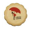 Branded Promotional 6G ROUND SHORTBREAD BISCUIT Biscuit From Concept Incentives.
