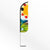 Branded Promotional LARGE ROUND FEATHER FLAG BANNER with Car Base Feather Flag From Concept Incentives.