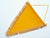 Branded Promotional PENNANT TRIANGULAR Pennant From Concept Incentives.