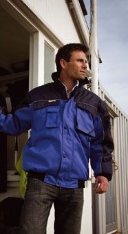 Branded Promotional RESULT WORKGUARD ZIP SLEEVE HEAVY DUTY PILOT JACKET Jacket From Concept Incentives.