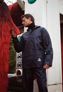 Branded Promotional RESULT WEATHERGUARD JACKET & TROUSER SUIT in Carry Bag Rain Suit From Concept Incentives.