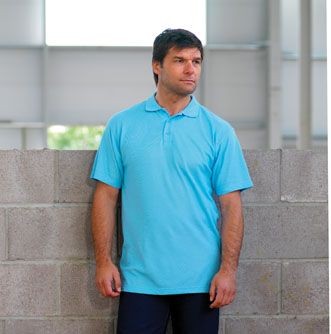 Branded Promotional RTY HEAVYWEIGHT TEFLON COATED PIQUE POLO SHIRT Polo Shirt From Concept Incentives.