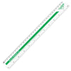 Branded Promotional RULER in White Ruler From Concept Incentives.