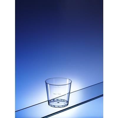 Branded Promotional RECYCLABLE PLASTIC ROCKS TUMBLER Sample Cup From Concept Incentives.